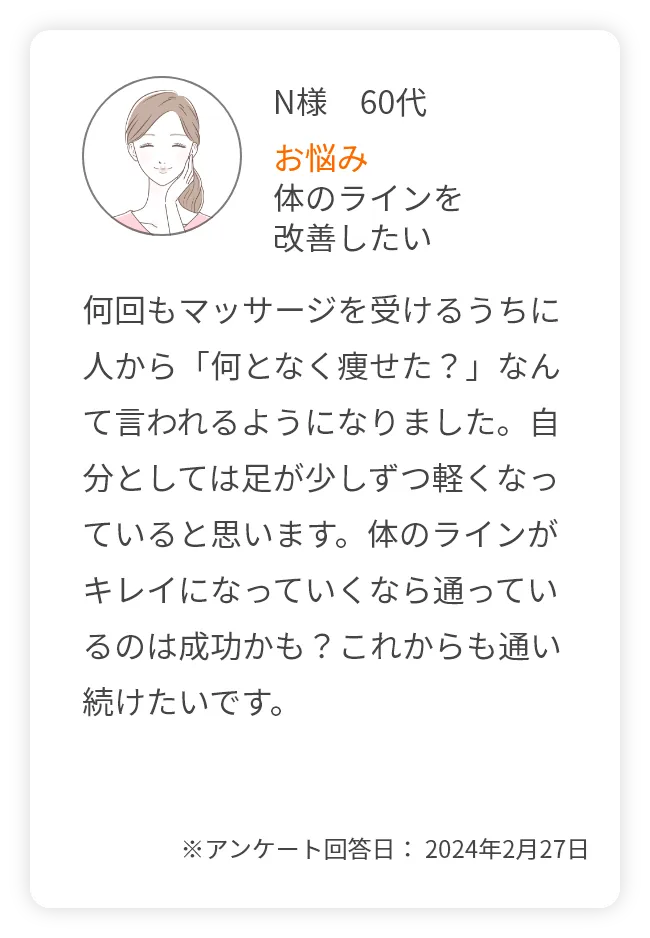 N様　60代